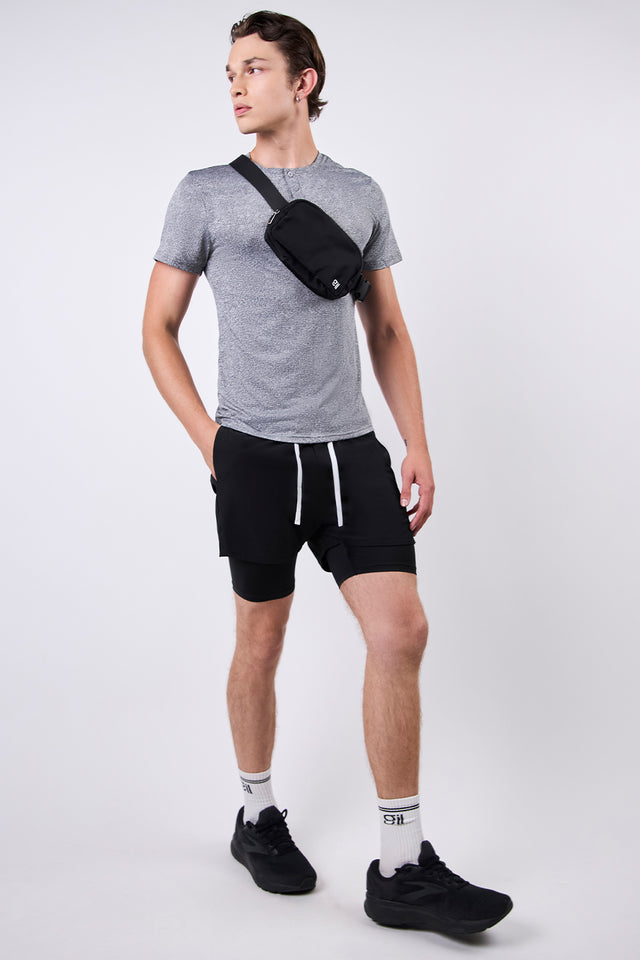Stealth Henley Tee