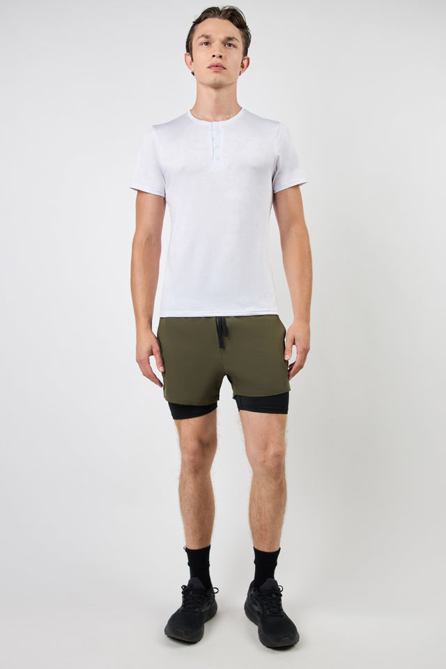 Stealth Henley Tee