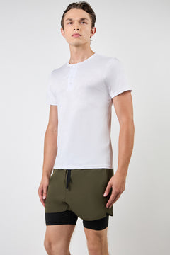 Stealth Henley Tee