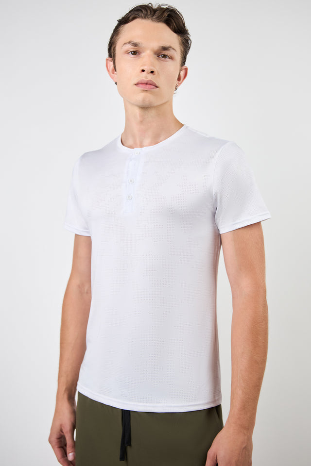 Stealth Henley Tee