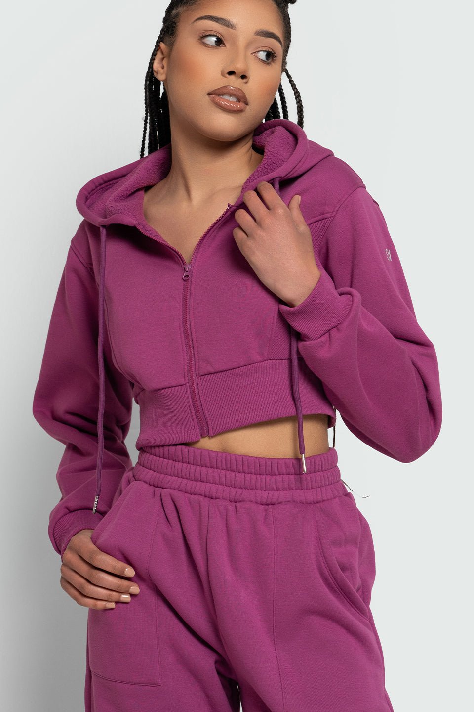 Active Zip Up Hoodie - Glory in LA