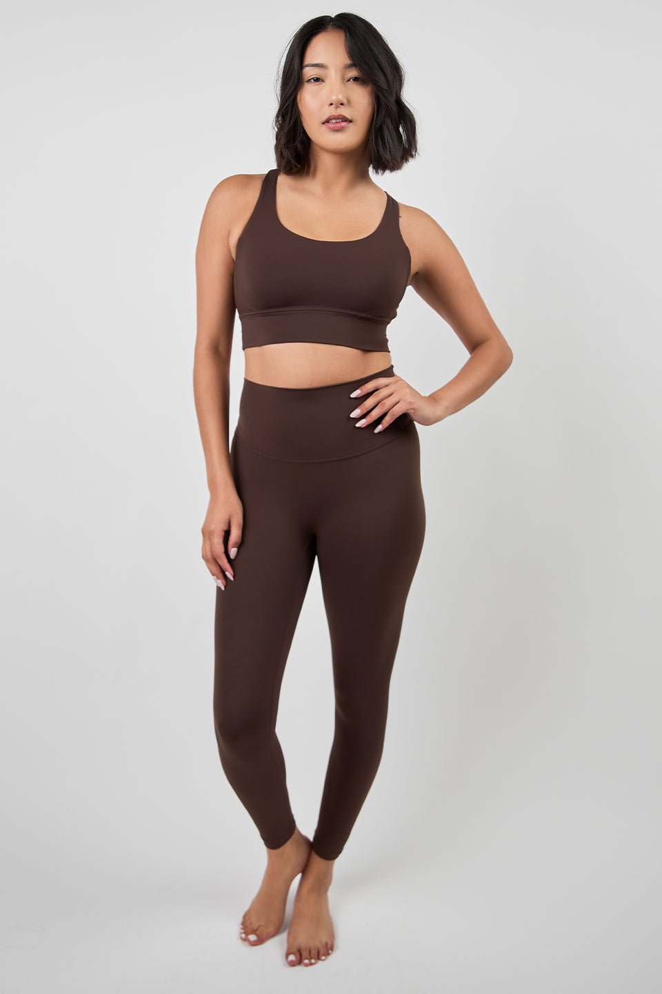 Glosoft High Waist 7/8 Pocket Legging - Glory in LA