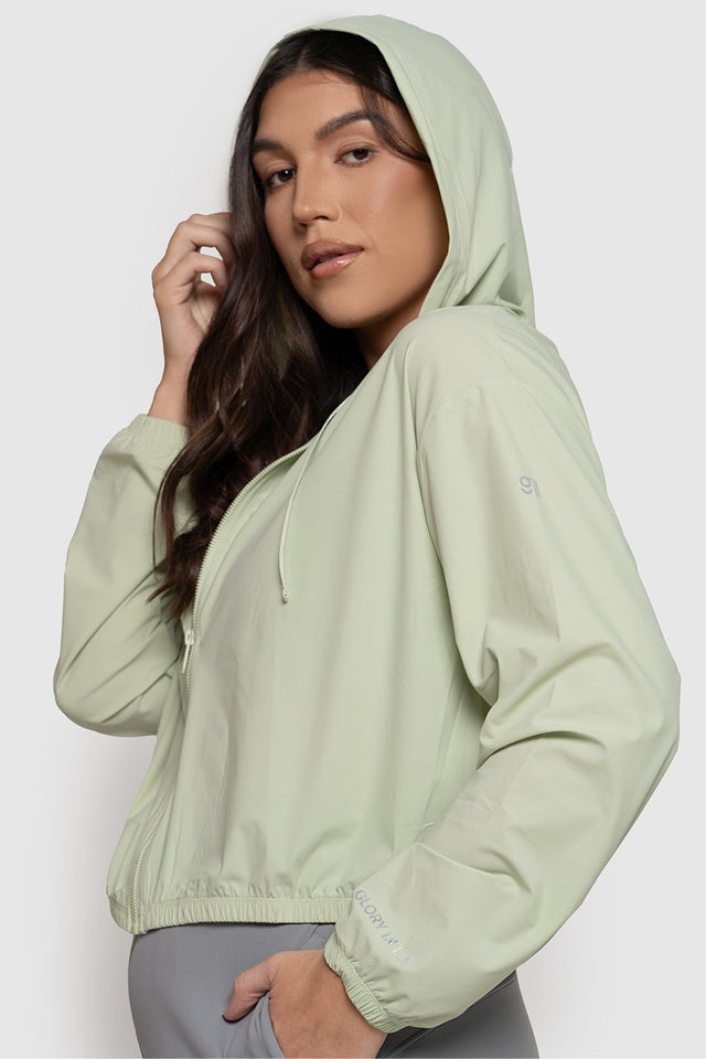 Perfect Fit Windbreaker Jacket - Glory in LA