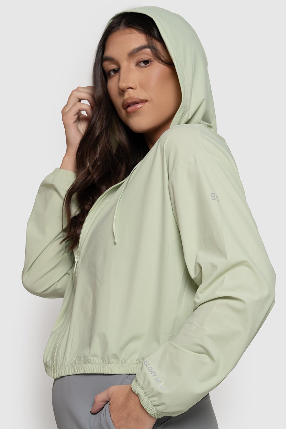 Perfect Fit Windbreaker Jacket - Glory in LA