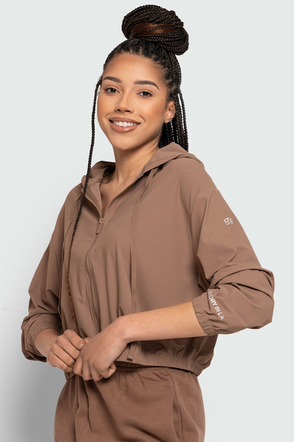 Perfect Fit Windbreaker Jacket - Glory in LA
