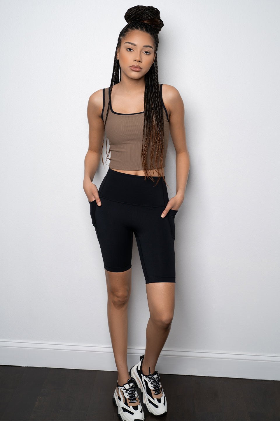 Powerstripe Motion Bra Tank - Glory in LA