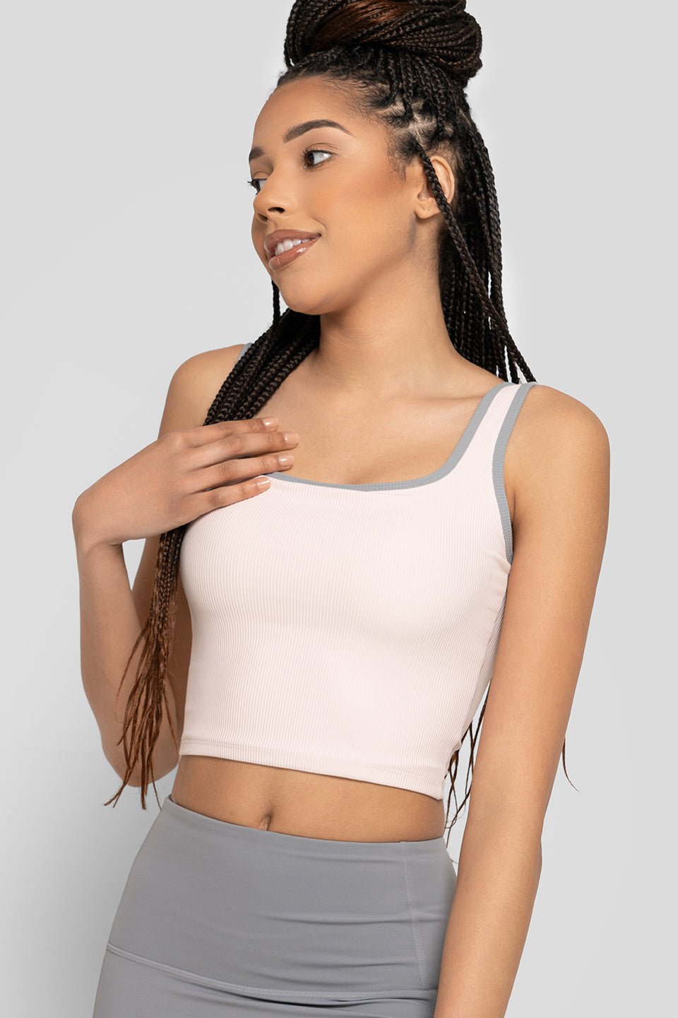 Powerstripe Motion Bra Tank - Glory in LA