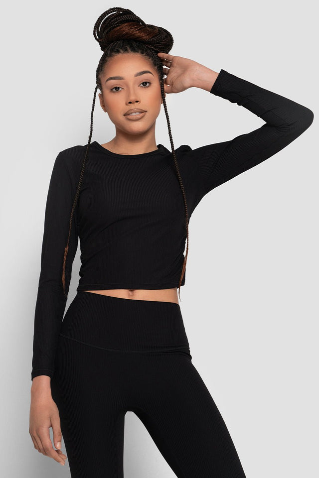 Ribbed Echo Long Sleeve - Glory in LA