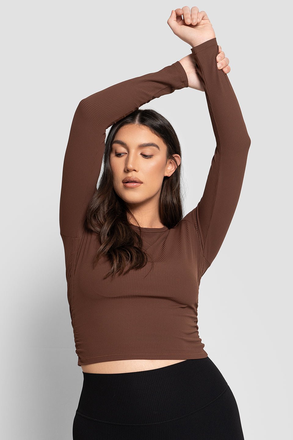 Ribbed Echo Long Sleeve - Glory in LA