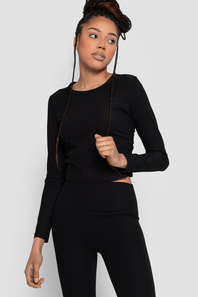 Ribbed Echo Long Sleeve - Glory in LA