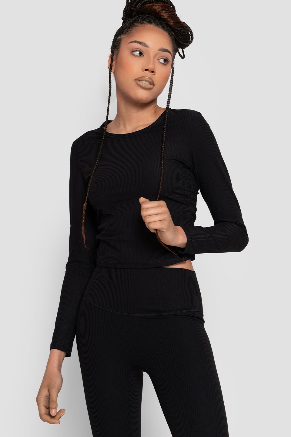 Ribbed Echo Long Sleeve - Glory in LA