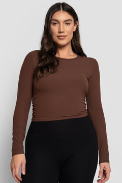 Ribbed Echo Long Sleeve