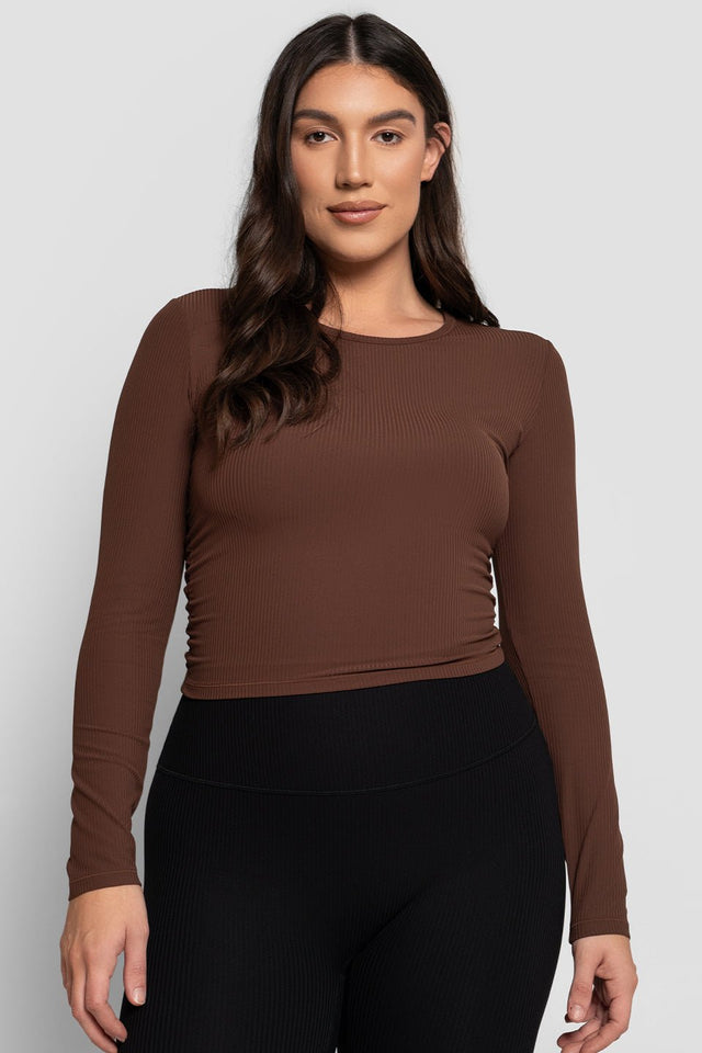 Ribbed Echo Long Sleeve - Glory in LA