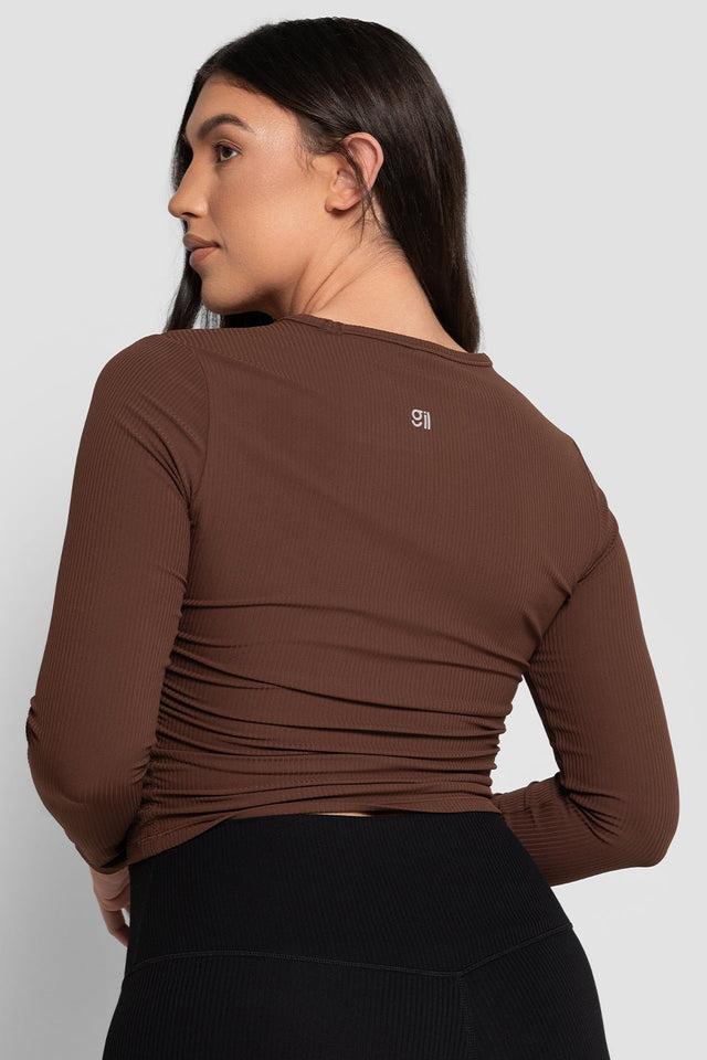 Ribbed Echo Long Sleeve - Glory in LA