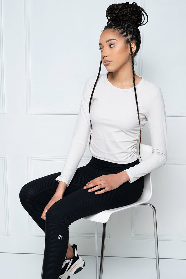 Ribbed Echo Long Sleeve - Glory in LA