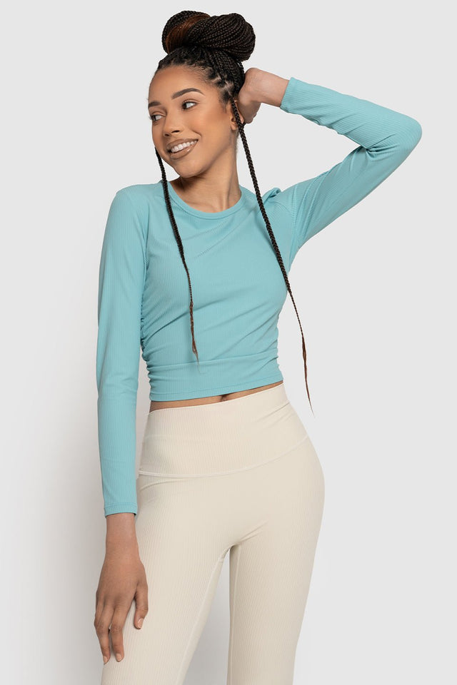 Ribbed Echo Long Sleeve - Glory in LA