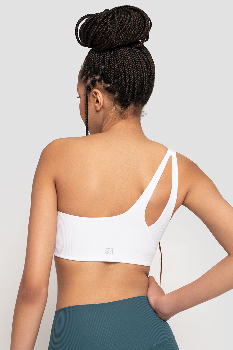 Ribbed Energy Asymmetrical Bra - Glory in LA