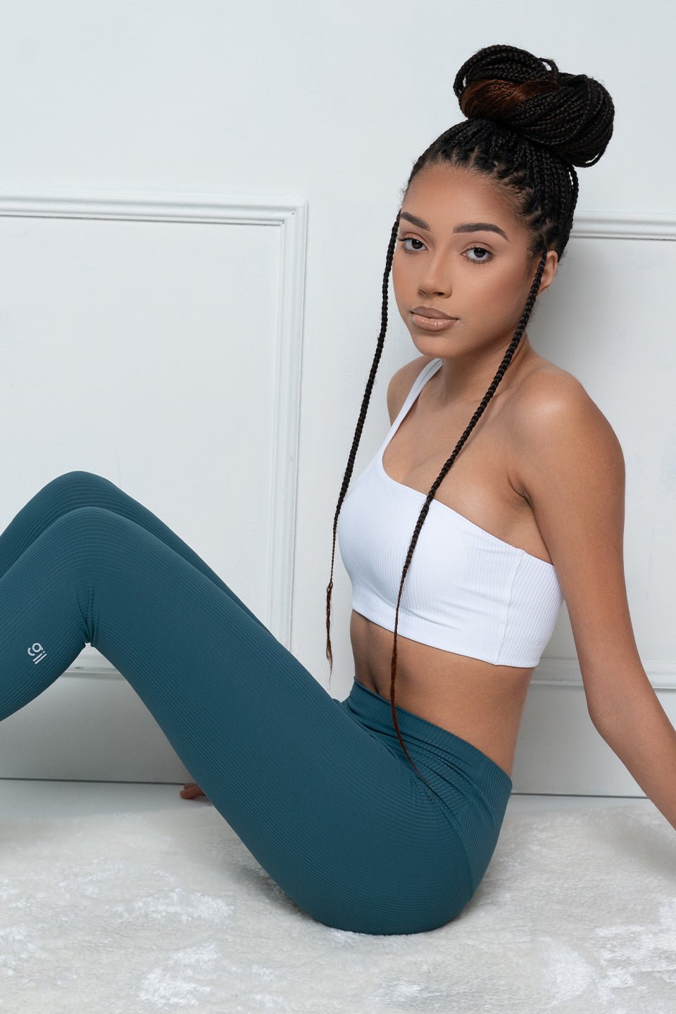 Ribbed Energy Asymmetrical Bra - Glory in LA