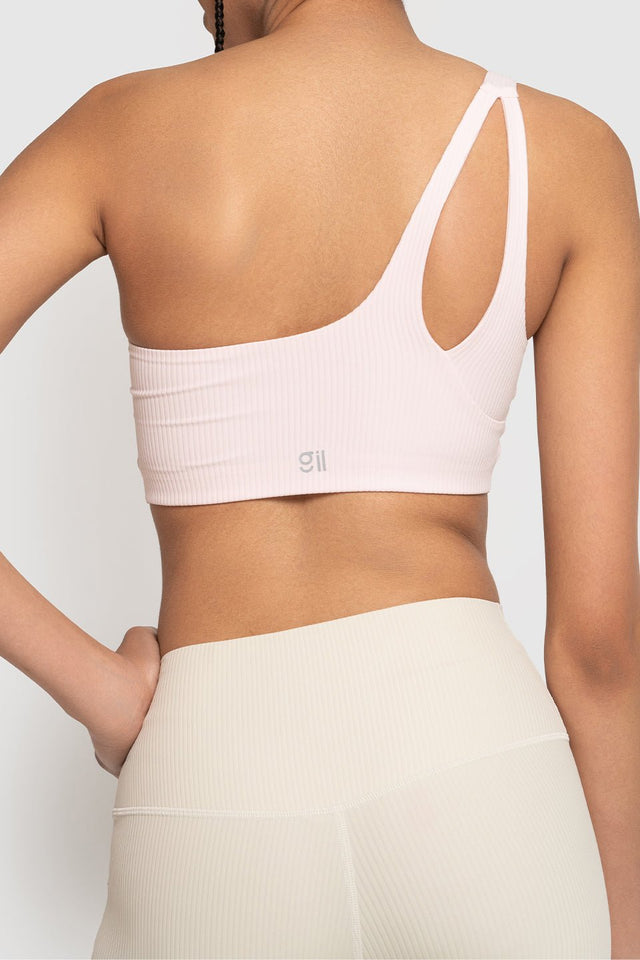 Ribbed Energy Asymmetrical Bra - Glory in LA