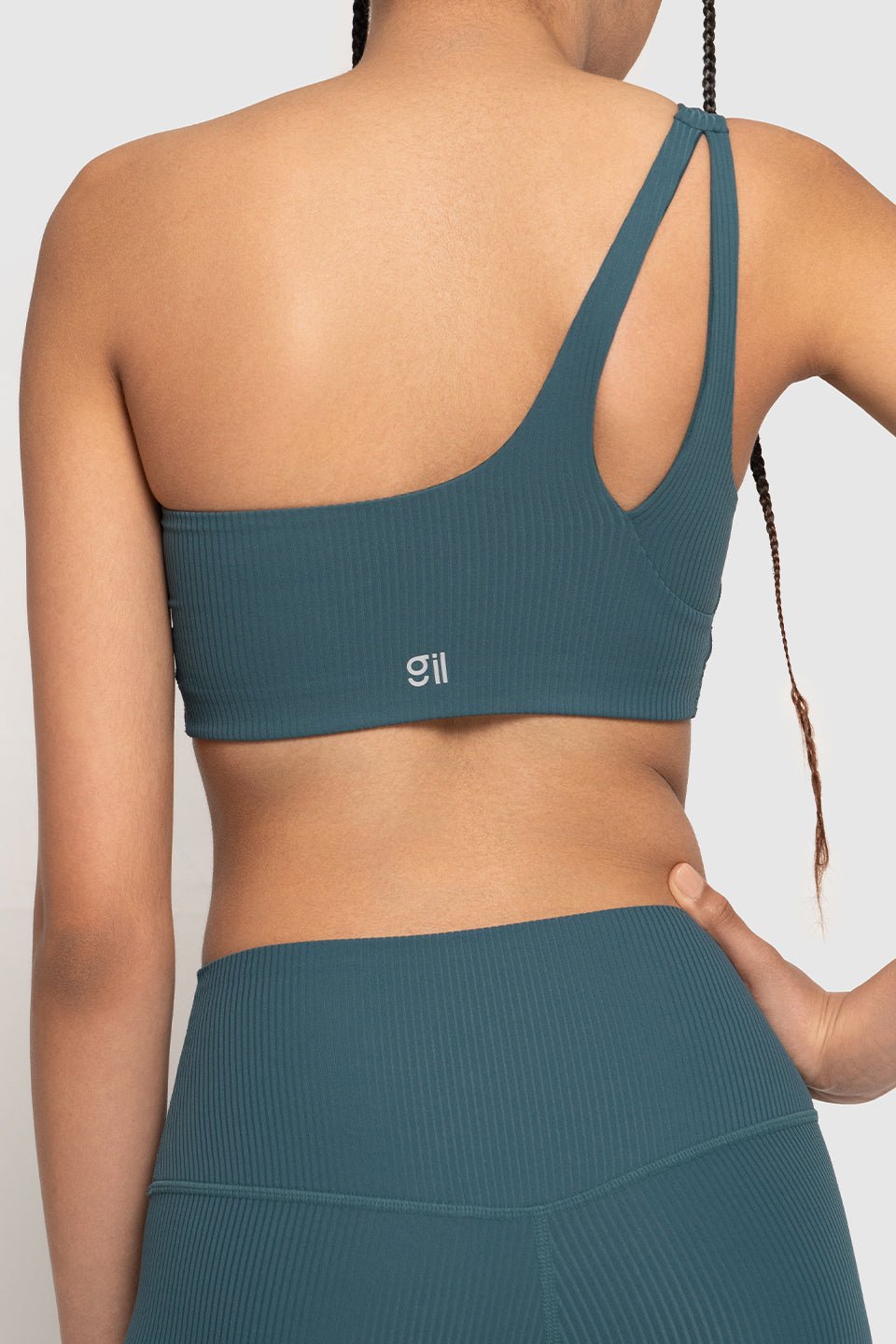 Ribbed Energy Asymmetrical Bra - Glory in LA