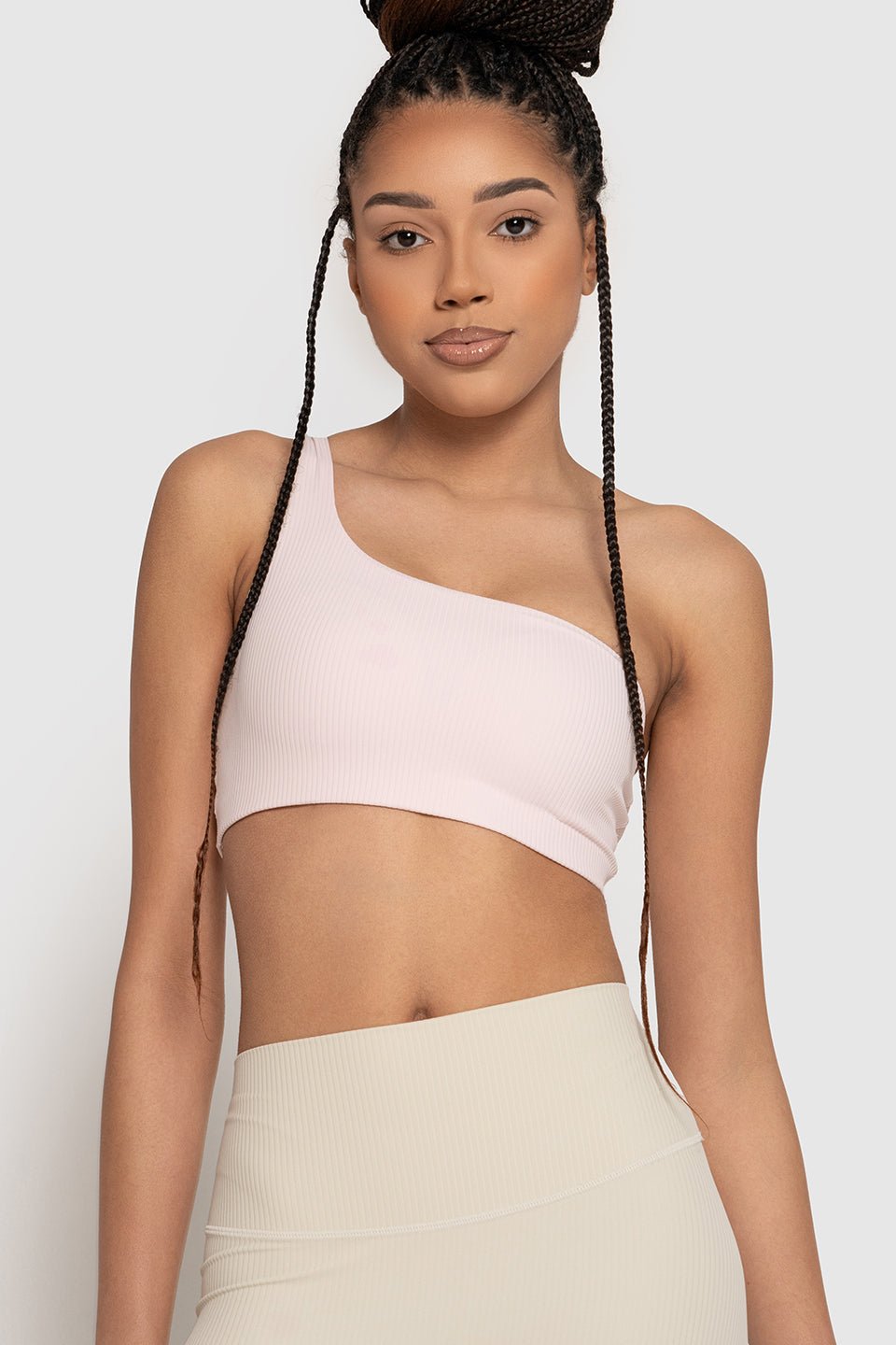Ribbed Energy Asymmetrical Bra - Glory in LA