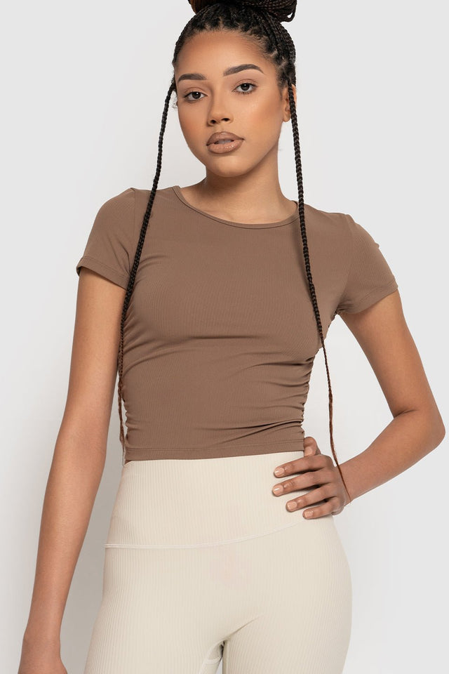 Ribbed Precision Short Sleeve - Glory in LA