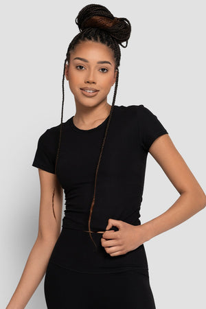 Ribbed Precision Short Sleeve - Glory in LA