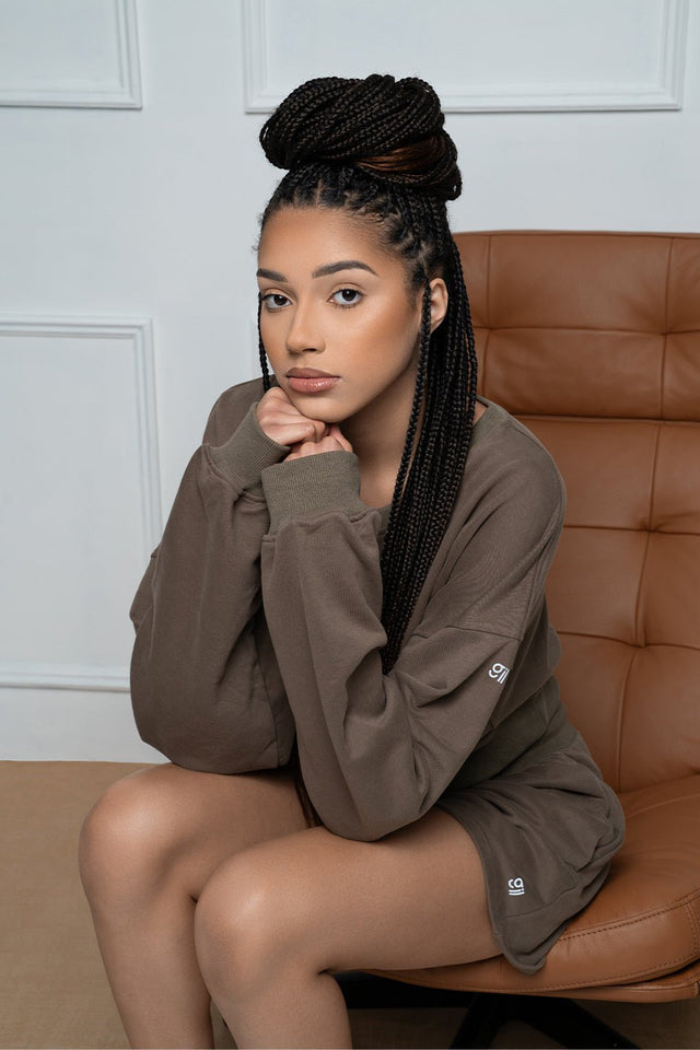 Signature Cropped Pullover - Glory in LA