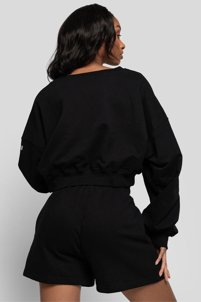 Signature Cropped Pullover - Glory in LA