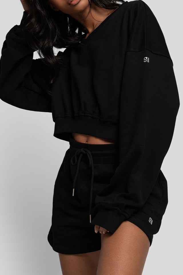 Signature Cropped Pullover - Glory in LA