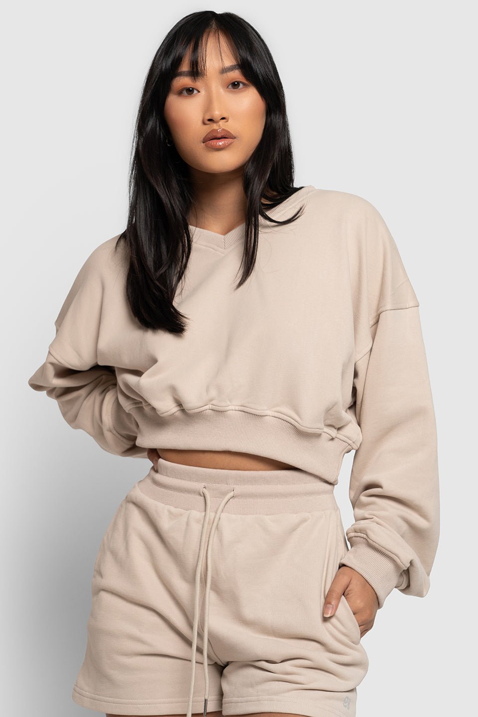 Signature Cropped Pullover - Glory in LA
