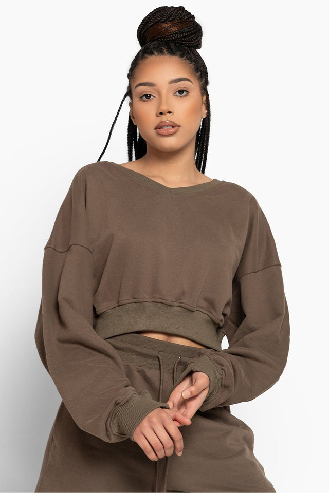 Signature Cropped Pullover - Glory in LA
