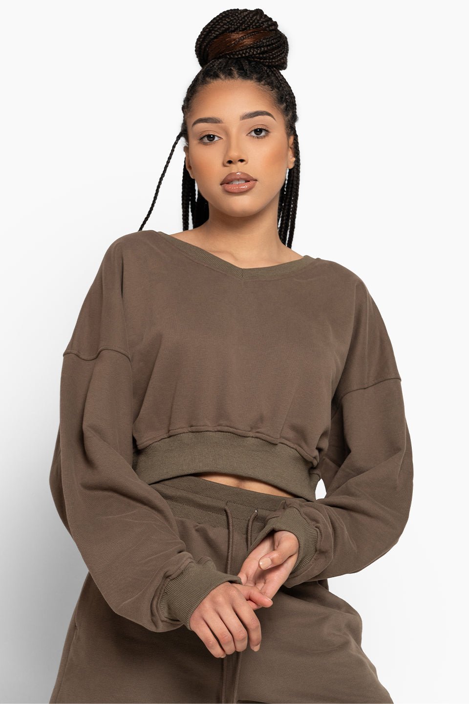 Signature Cropped Pullover - Glory in LA