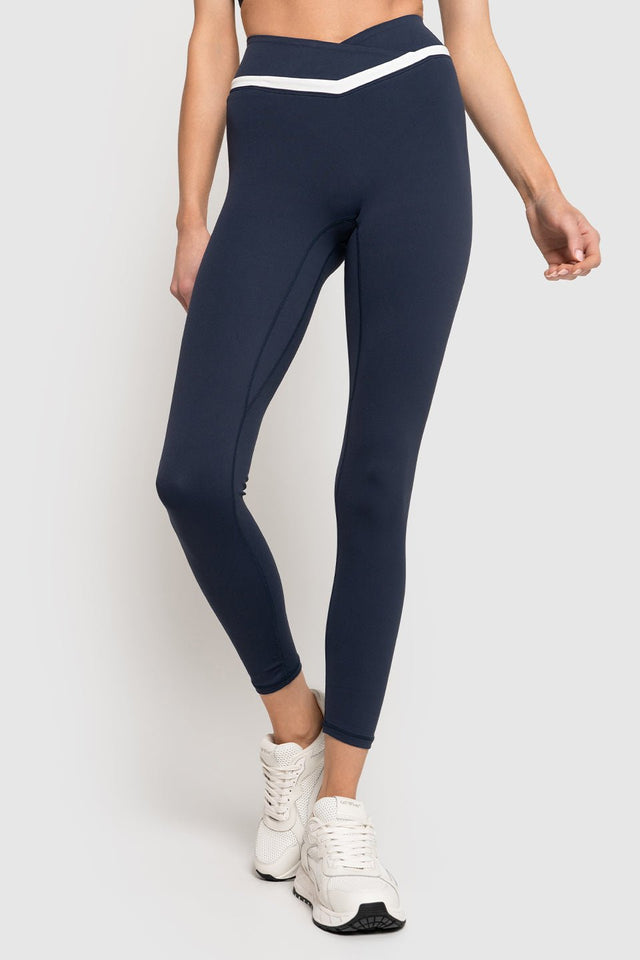 Zenfit 7/8 High Cross Waist Leggings - Glory in LA