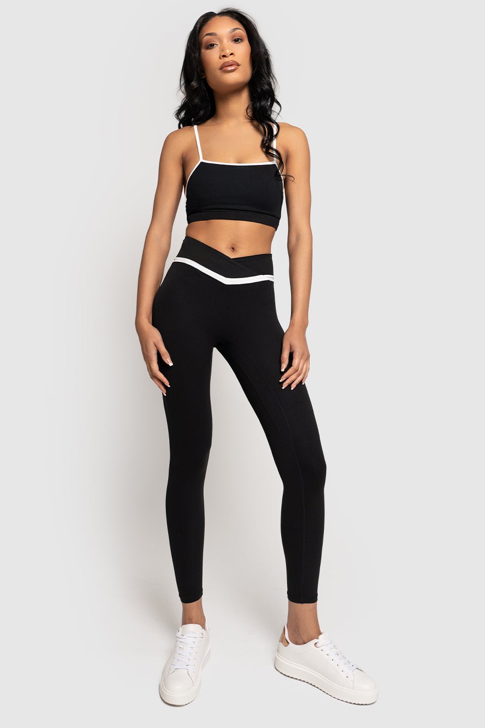 Zenfit 7/8 High Cross Waist Leggings - Glory in LA