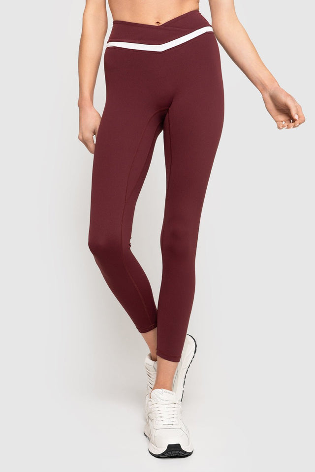 Zenfit 7/8 High Cross Waist Leggings - Glory in LA