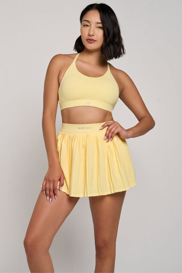 Zenfit Ace Pleated Tennis Skirt - Glory in LA