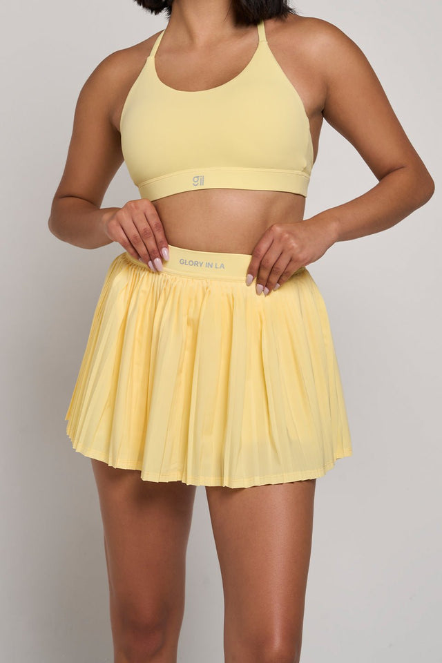 Zenfit Ace Pleated Tennis Skirt - Glory in LA